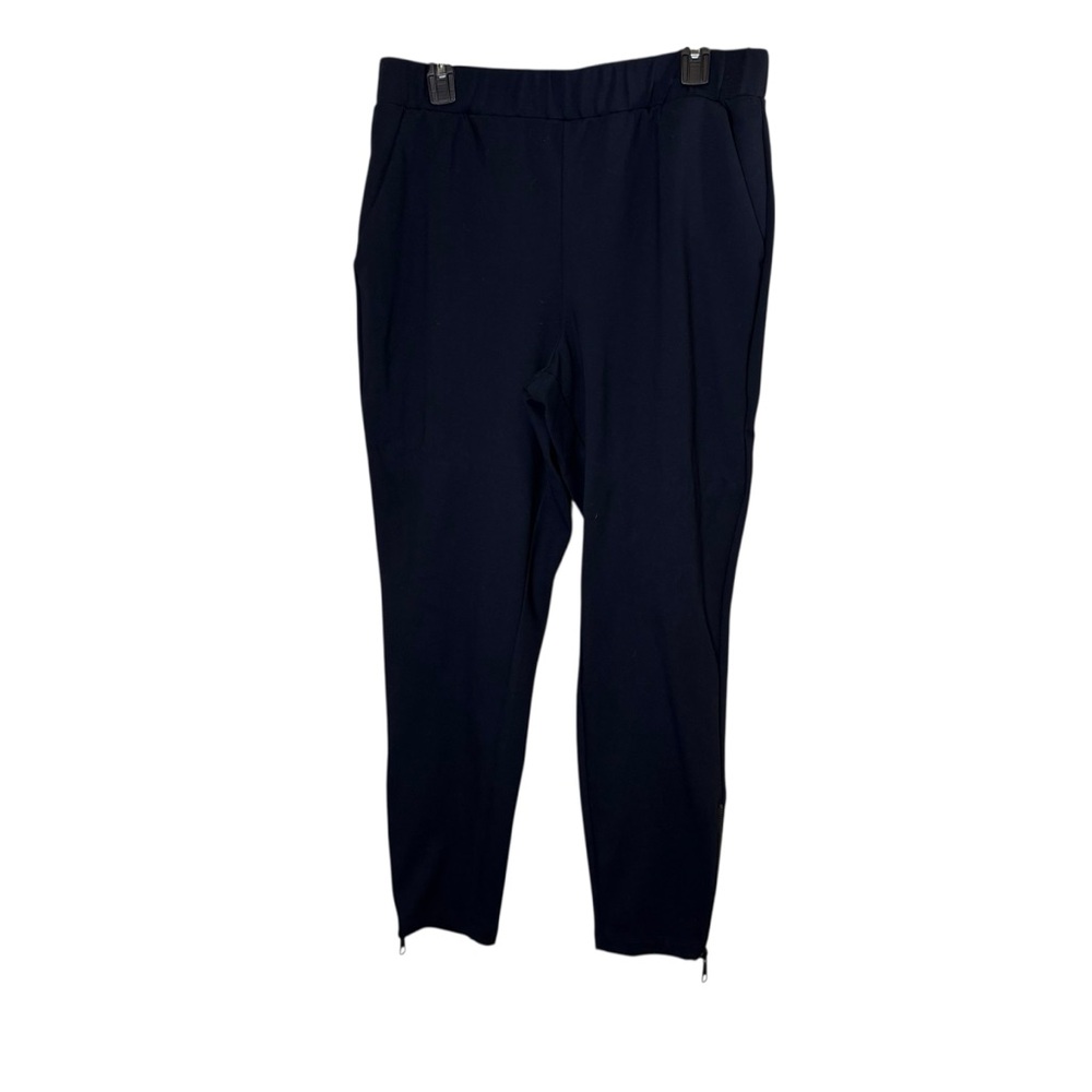Universal Standard Women’s Navy Blue Moro Pocket Travel Ponte Pants sz S